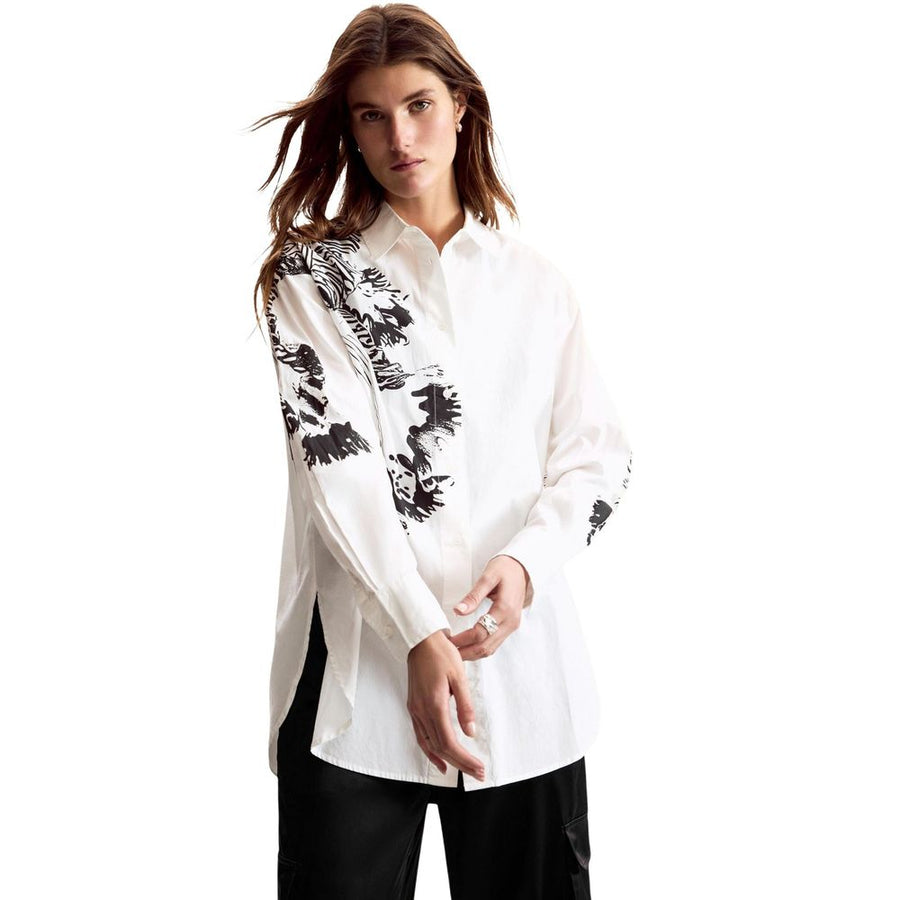 White Cotton Blouse
