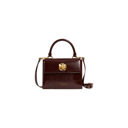 Purple Recycled Polyurethane Handbag