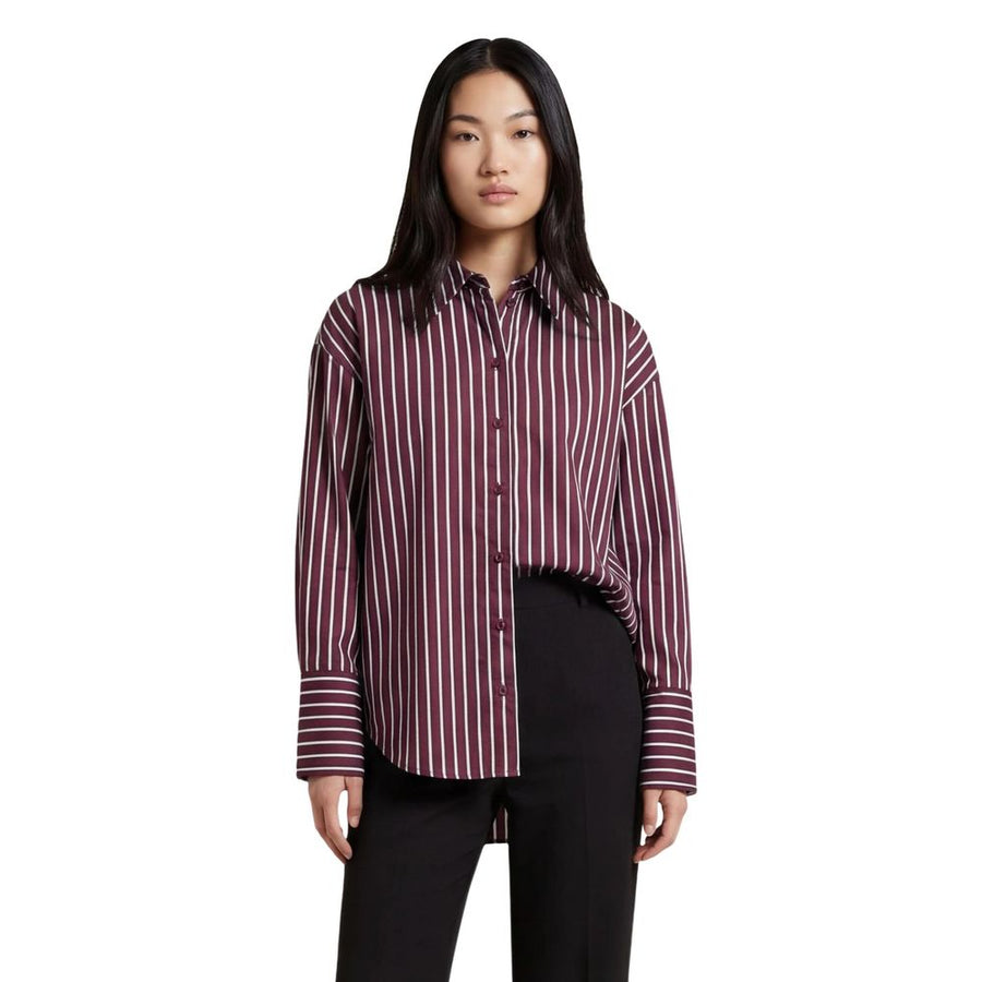 Bordeaux Cotton Blouse