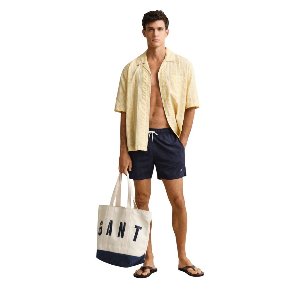 Blue Recycled Polyamide Swim Shorts