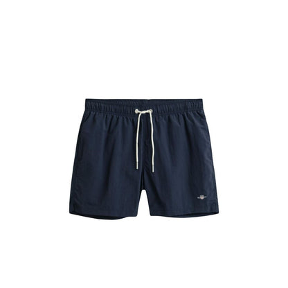 Blue Recycled Polyamide Swim Shorts