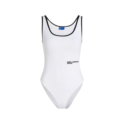 White Cotton Bodysuit