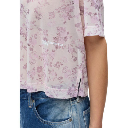 Multicolor Polyester T-Shirt
