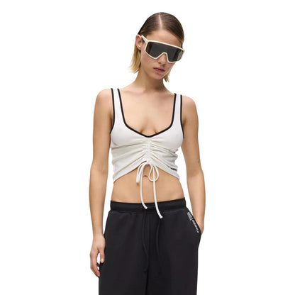 White Viscose Top