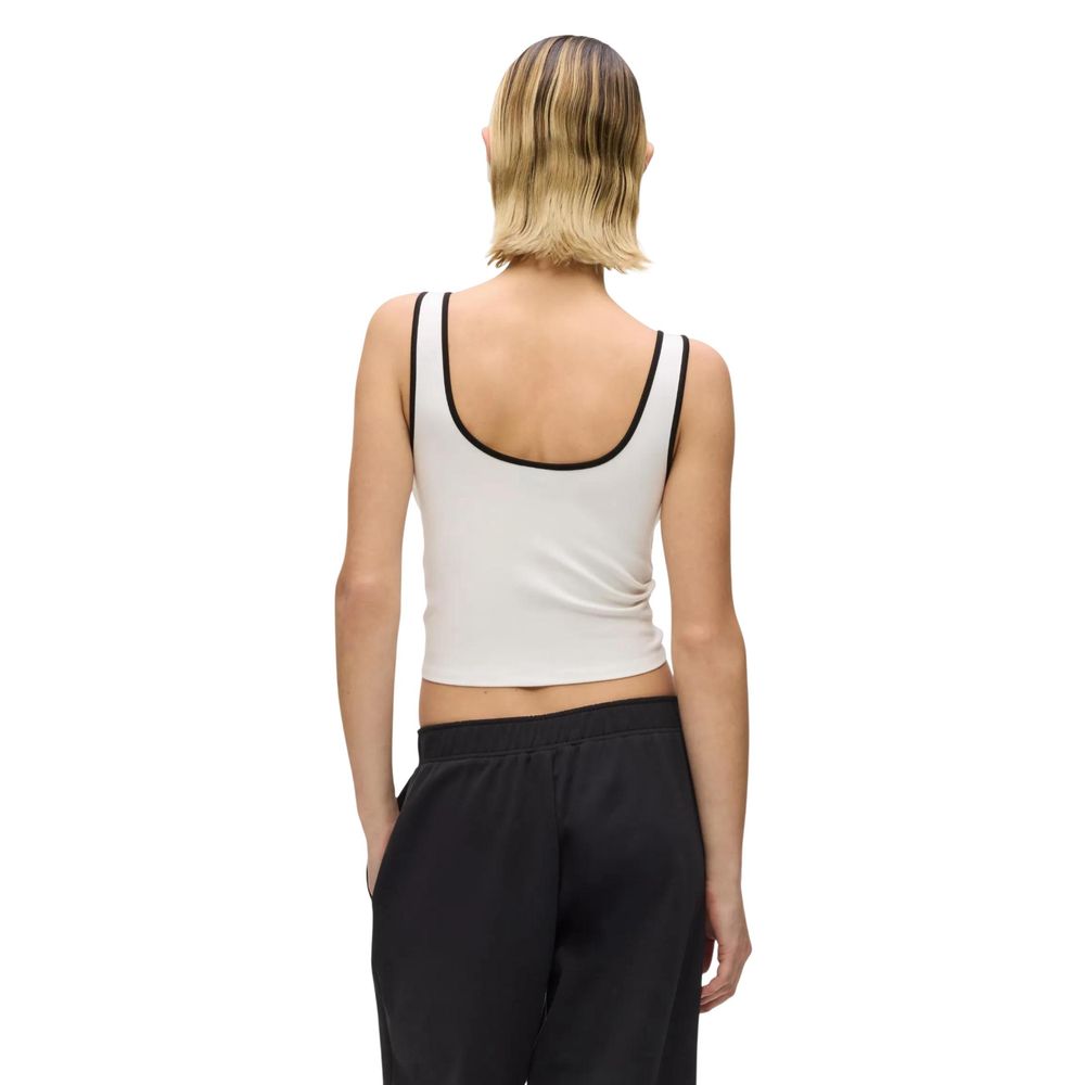 White Viscose Top