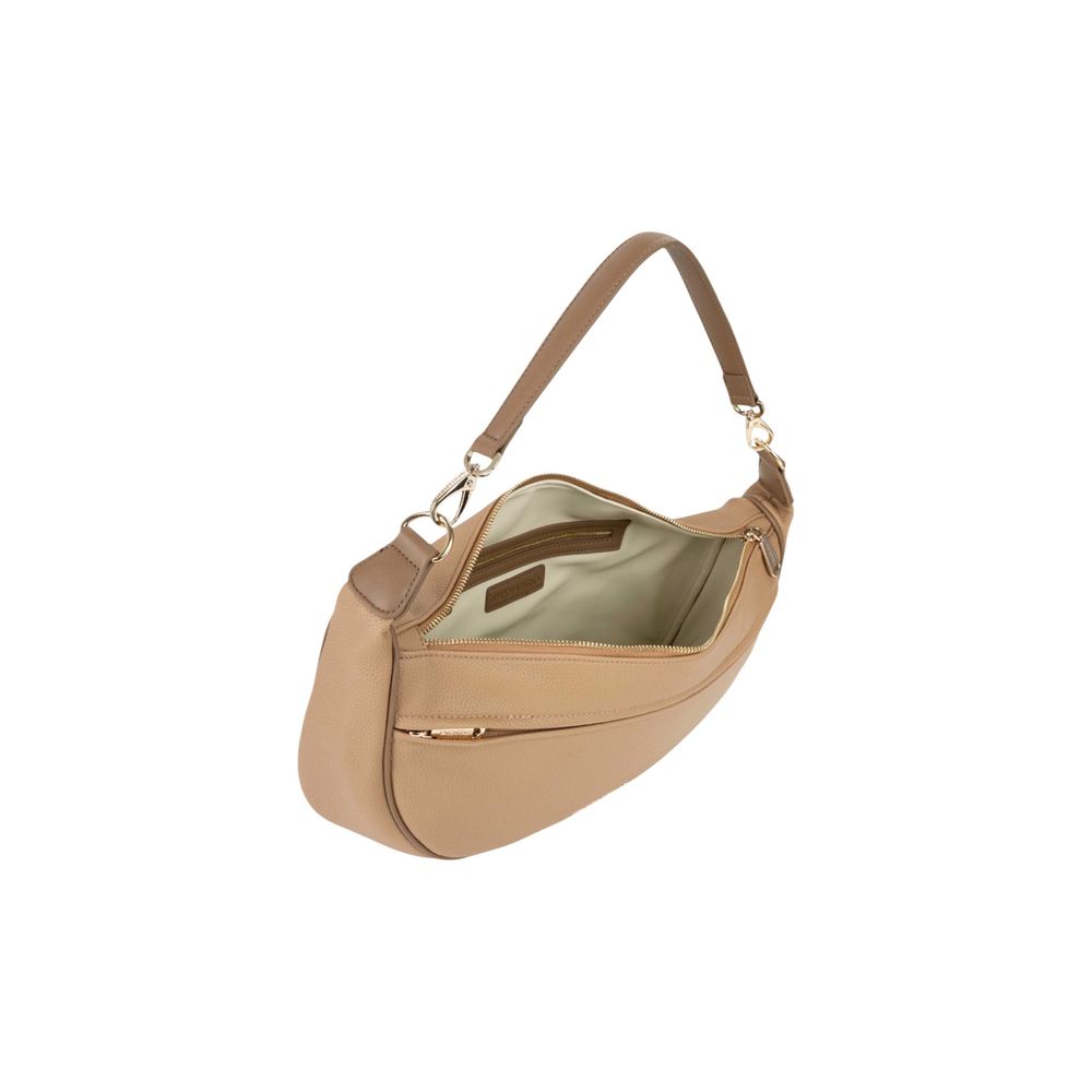 Beige Polyethylene Handbag