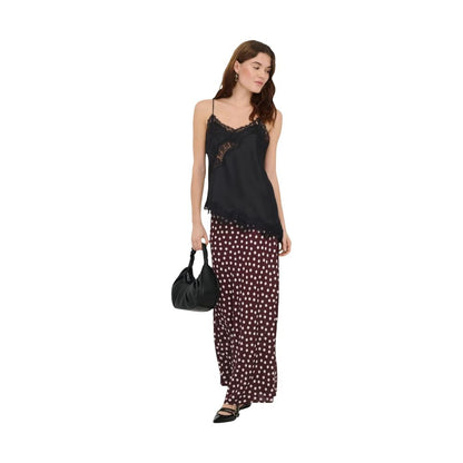 Black Polyester Tank Tops