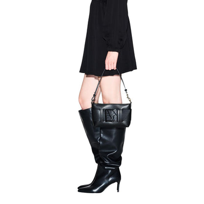 Black Polyethylene Handbag