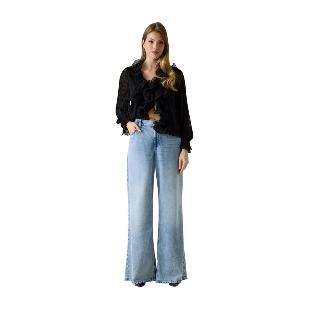 Light Blue Lyocell Relaxed Fit Jeans