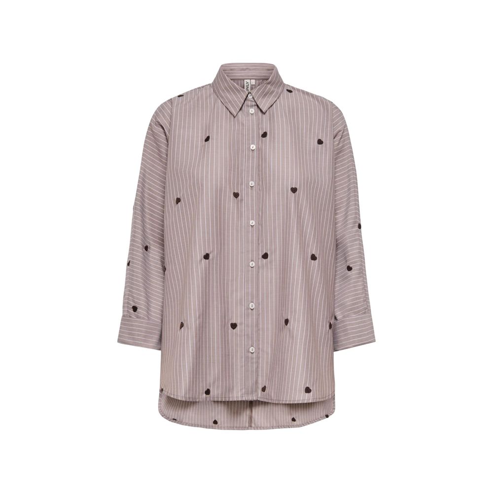 Brown Recycled Polyester Blouse