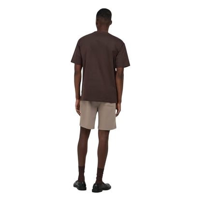 Beige Recycled Polyester Bermuda Shorts