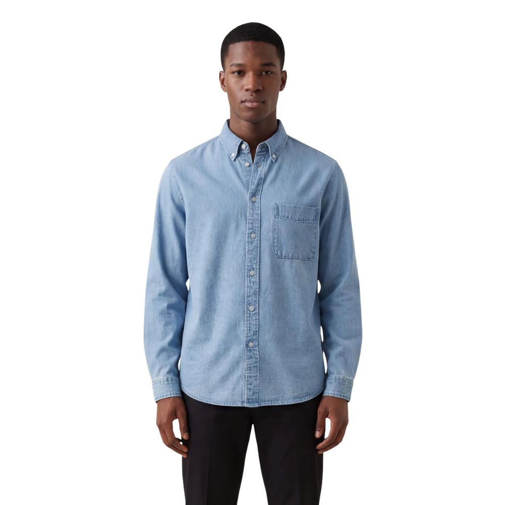 Light Blue Denim Shirt