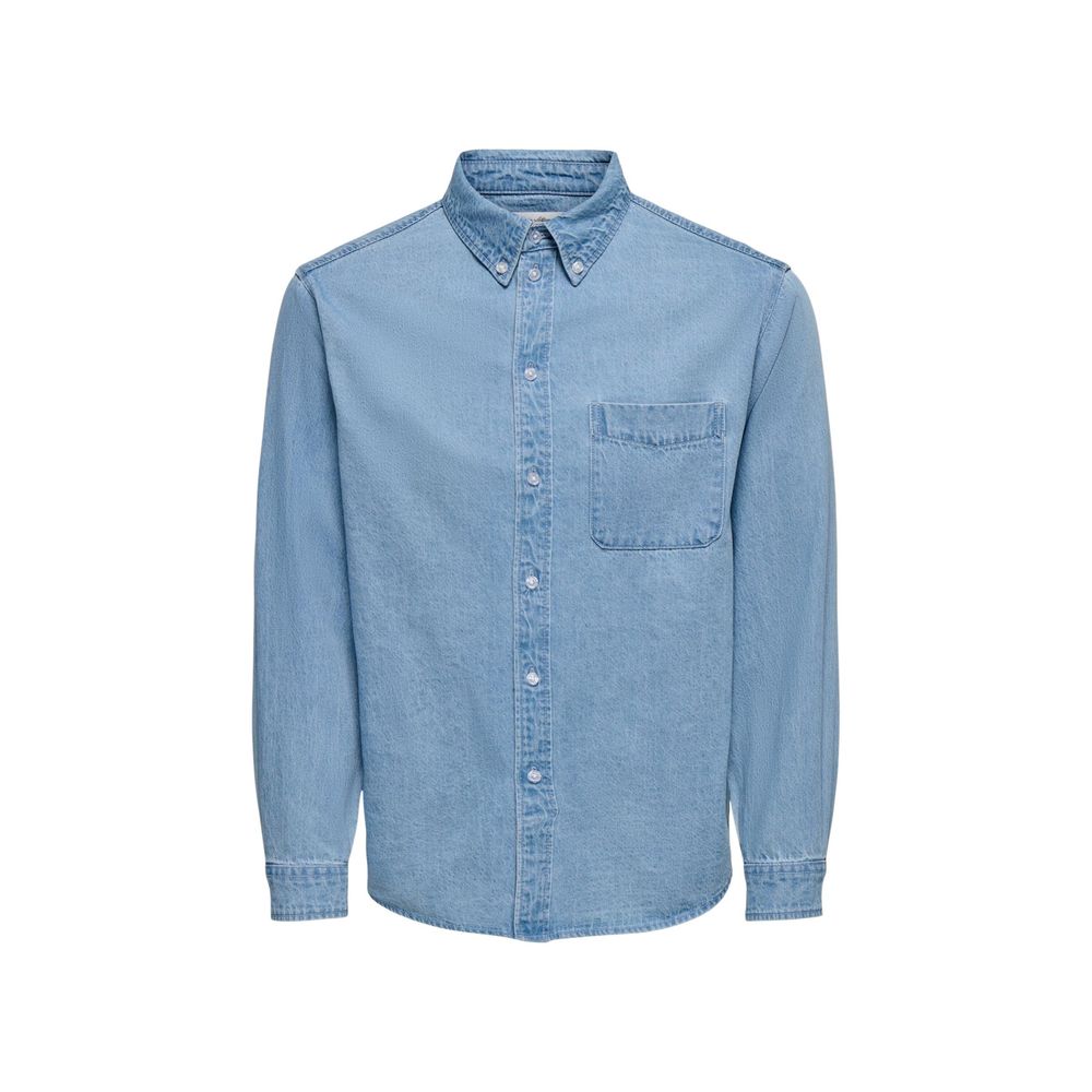 Light Blue Denim Shirt