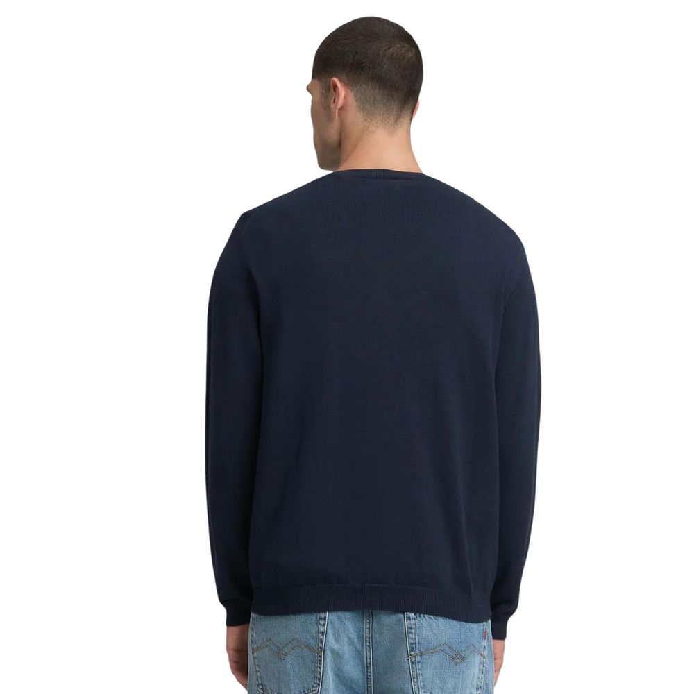 Blue Cotton Sweatshirt