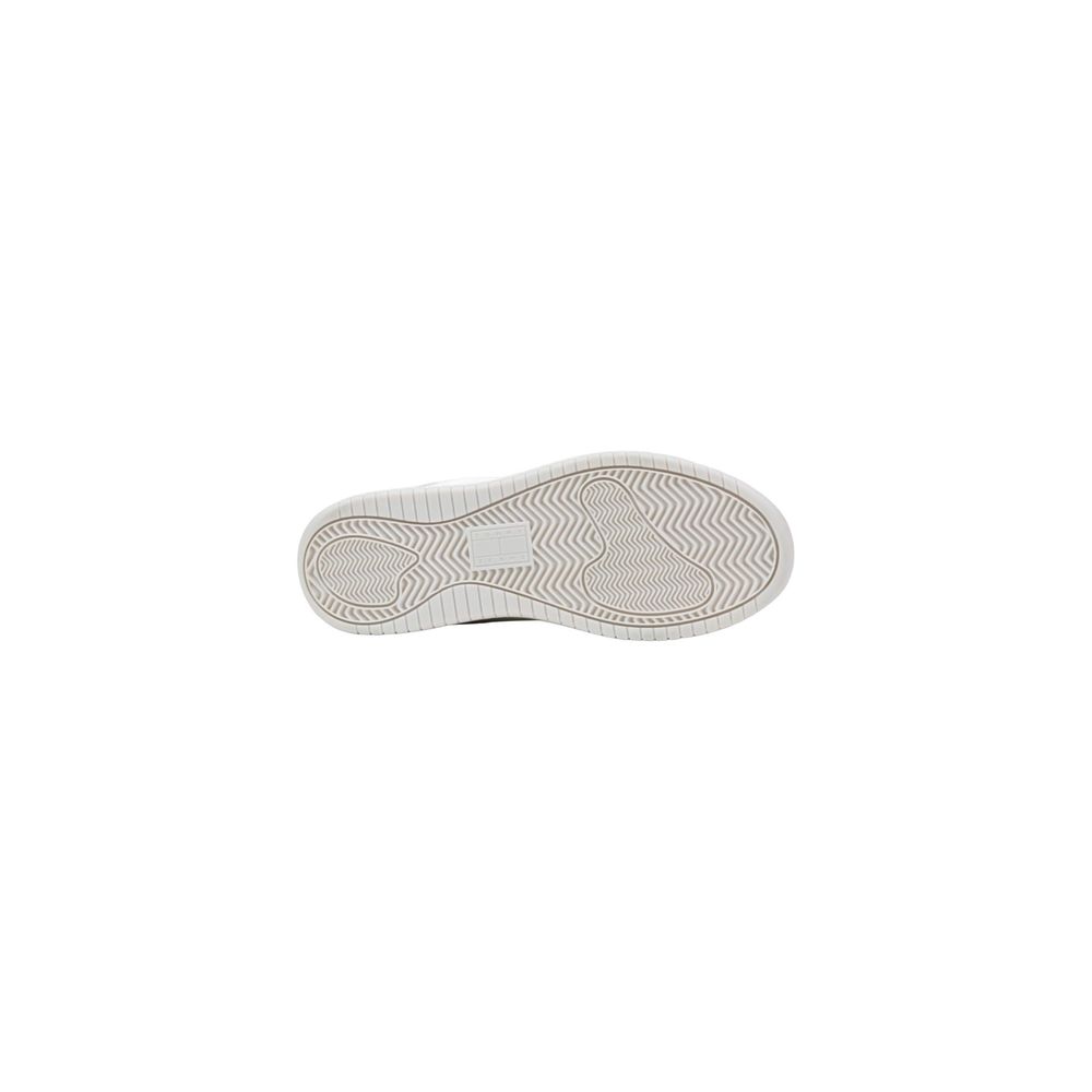 White Suede Leather Chunky Sneakers