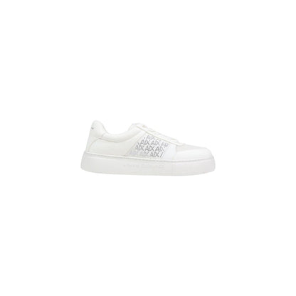 White Polyamide Athletic Sneakers