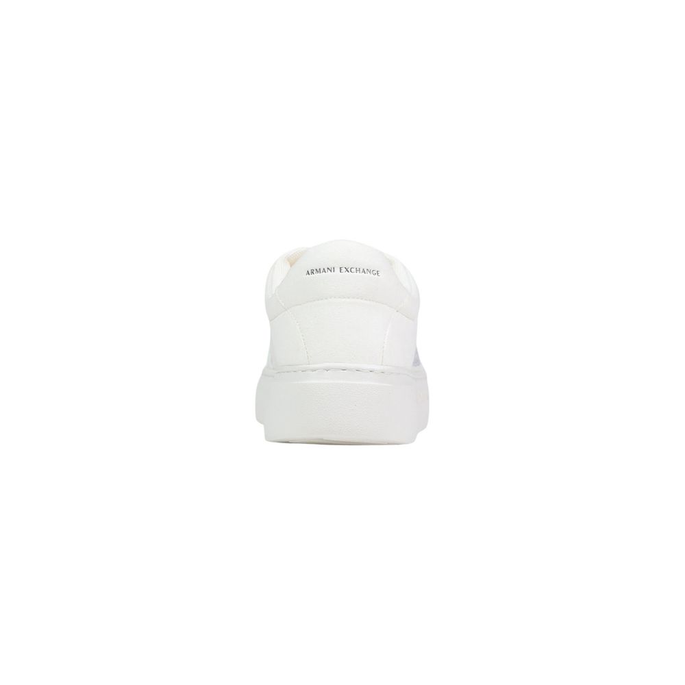White Polyamide Athletic Sneakers