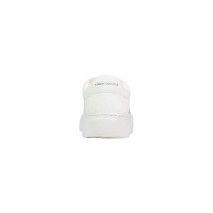 White Polyamide Athletic Sneakers