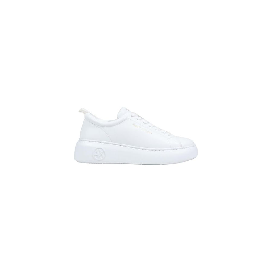 White Leather Chunky Sneakers