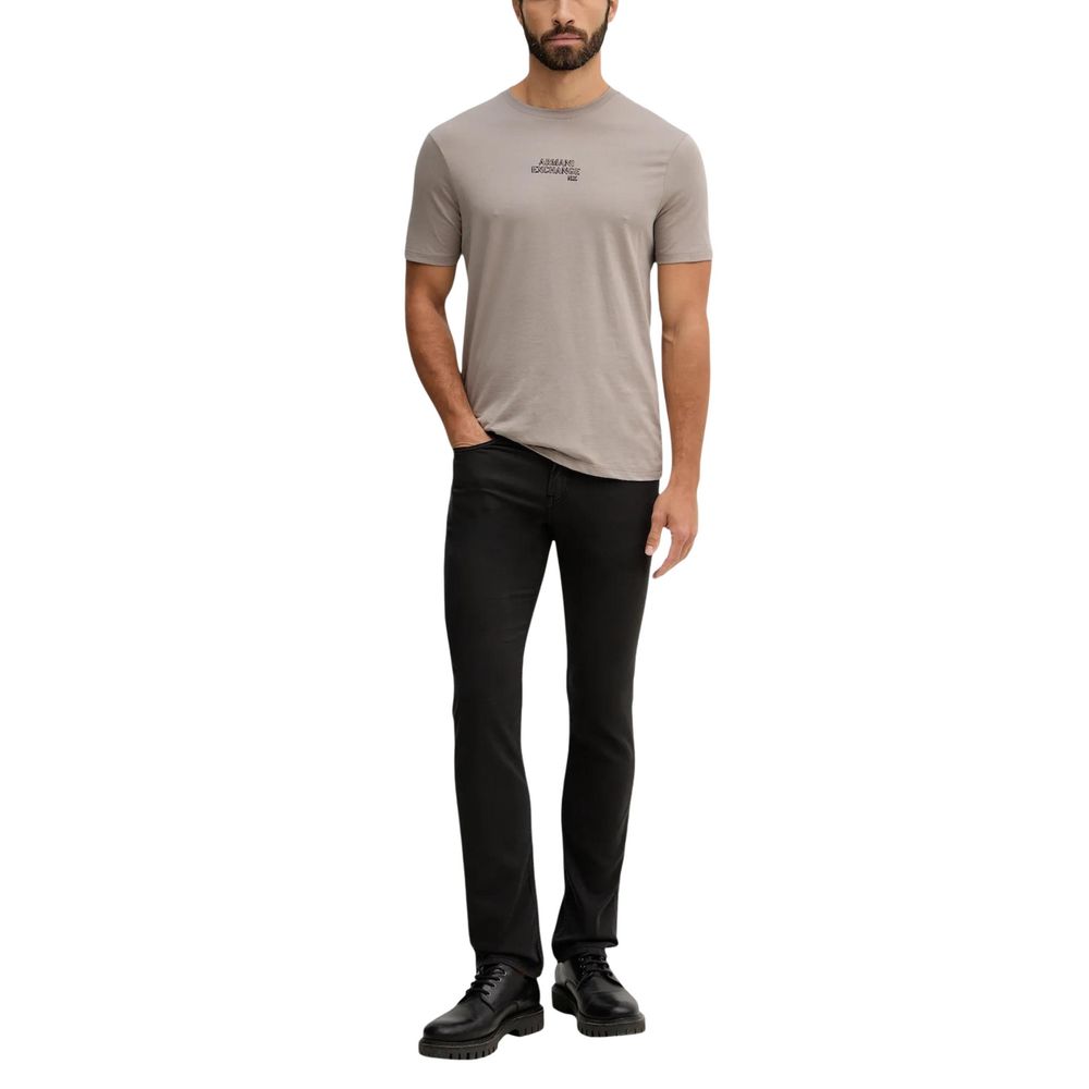 Brown Cotton T-Shirt