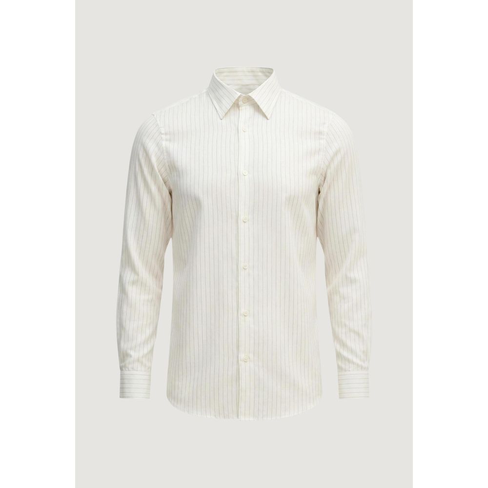 Bicolor Viscose Pattern Shirt