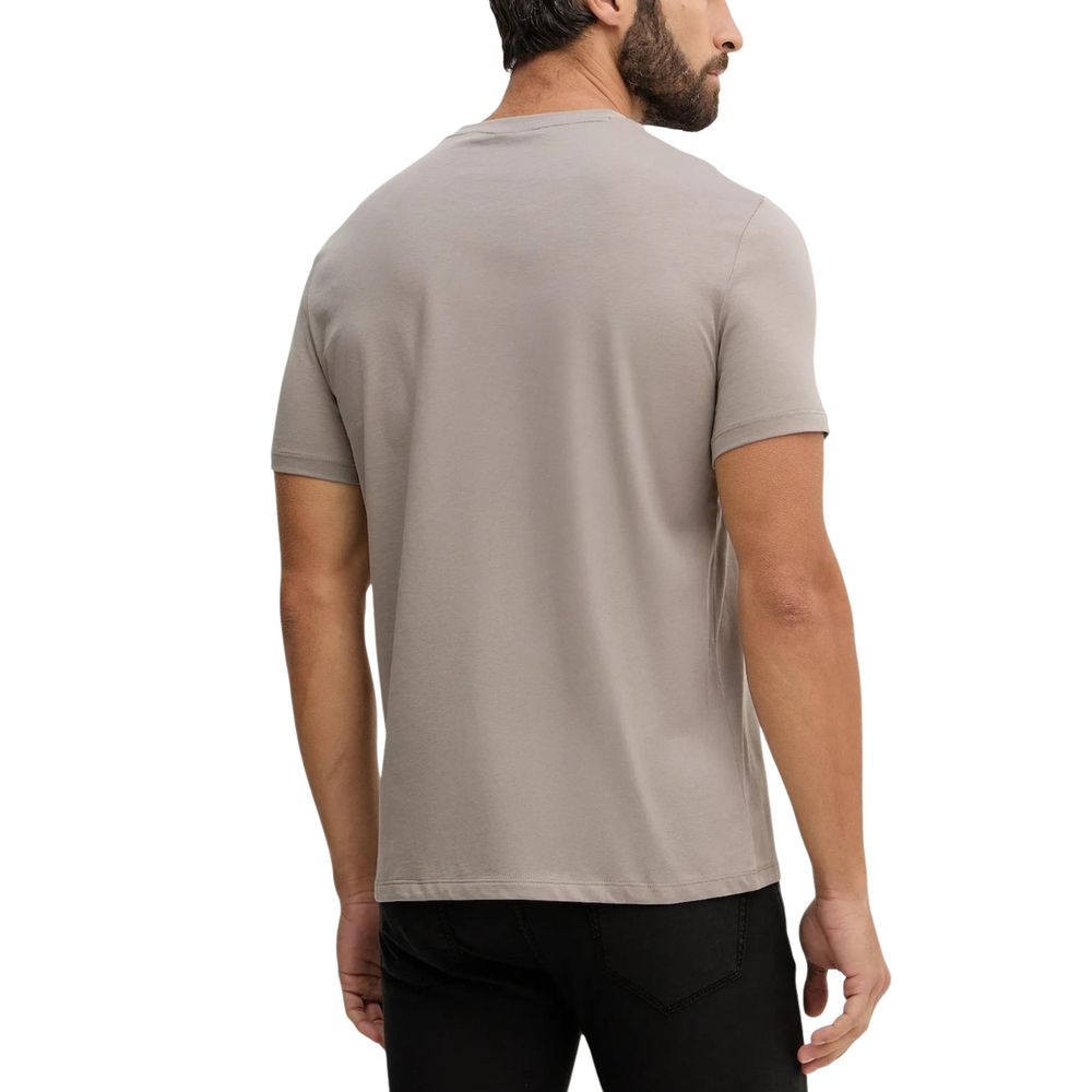 Brown Cotton T-Shirt
