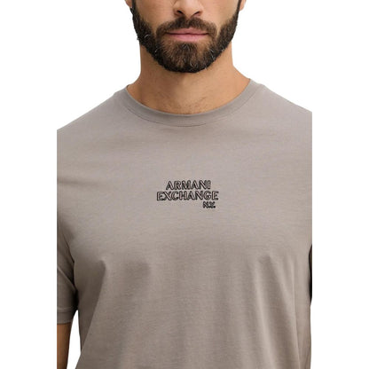 Brown Cotton T-Shirt