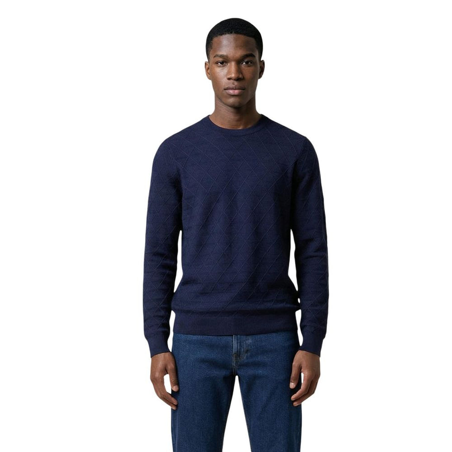 Blue Viscose Sweatshirt