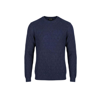 Blue Viscose Sweatshirt
