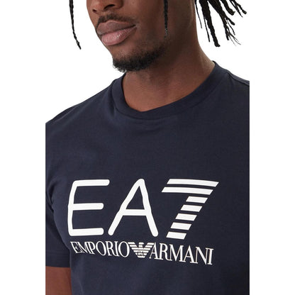 Blue Cotton T-Shirt