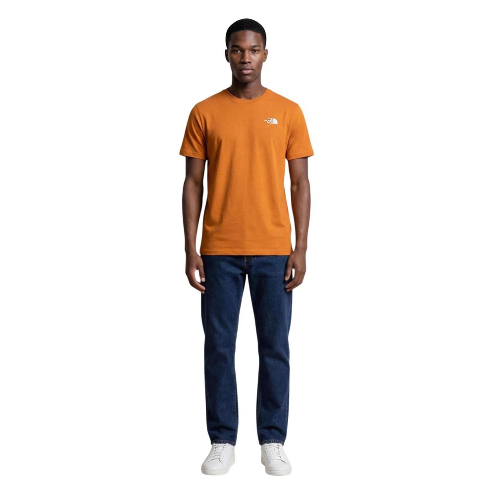 Orange Cotton T-Shirt