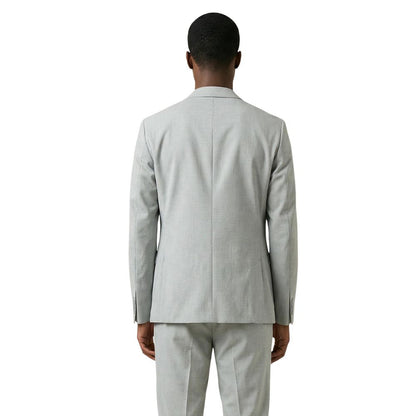 Bicolor Polyester Blazer
