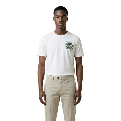 Beige Cotton T-Shirt