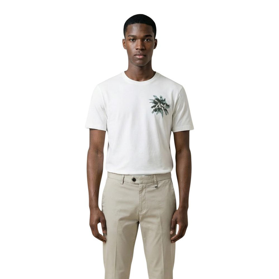 Beige Cotton T-Shirt