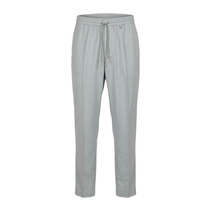 Bicolor Polyester Dress Pants