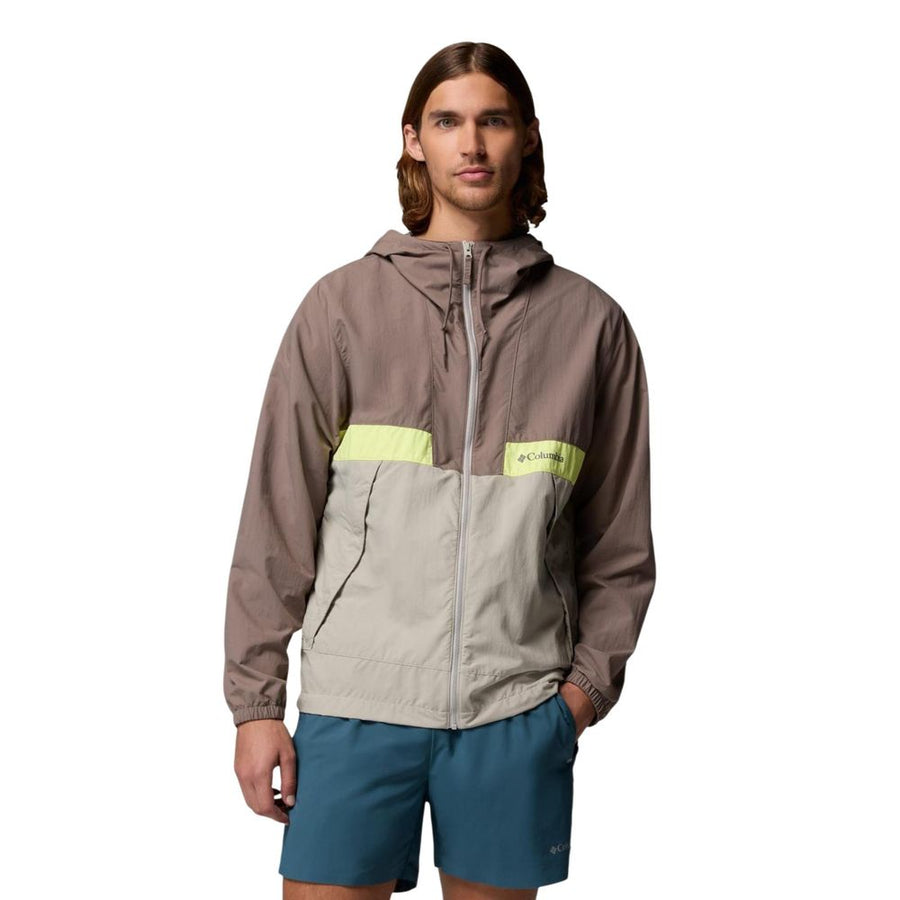 Gray Nylon Shell Jacket