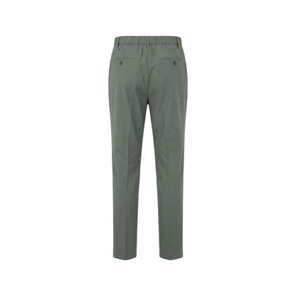 Green Lyocell Casual Pants