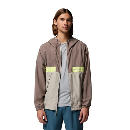 Gray Nylon Shell Jacket
