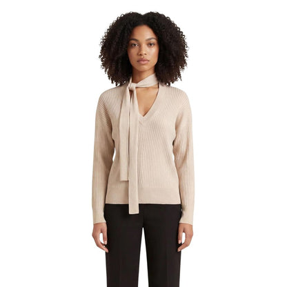 Gold Viscose Sweatshirt