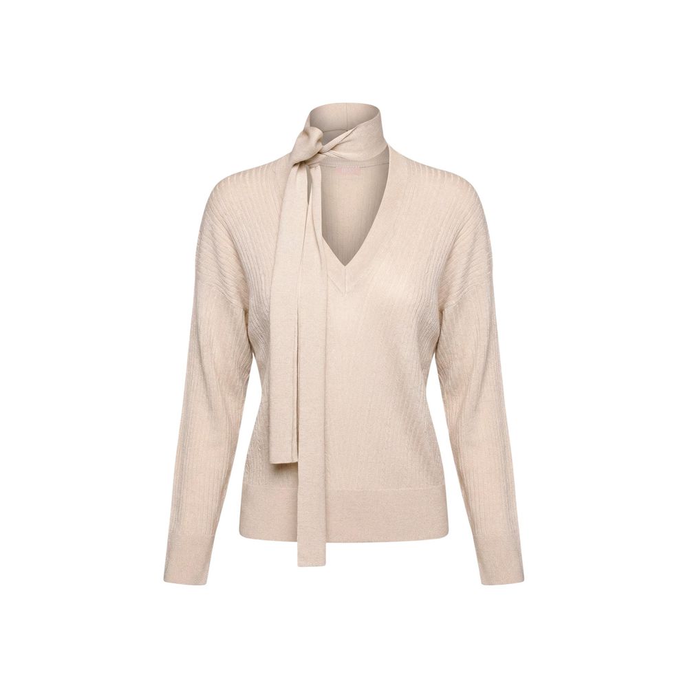 Gold Viscose Sweatshirt