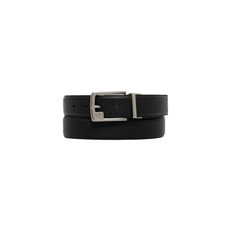 Bicolor Leather Regular Belt