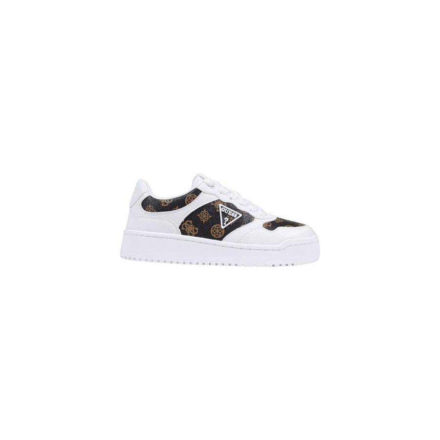 Brown Polyethylene Chunky Sneakers