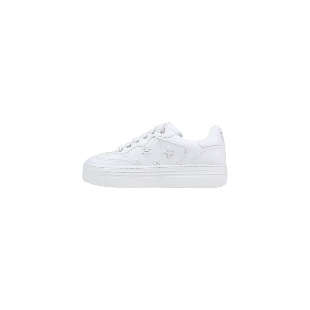 Beige Polyethylene Low Top Sneakers