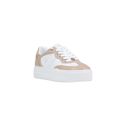 Beige Polyethylene Low Top Sneakers