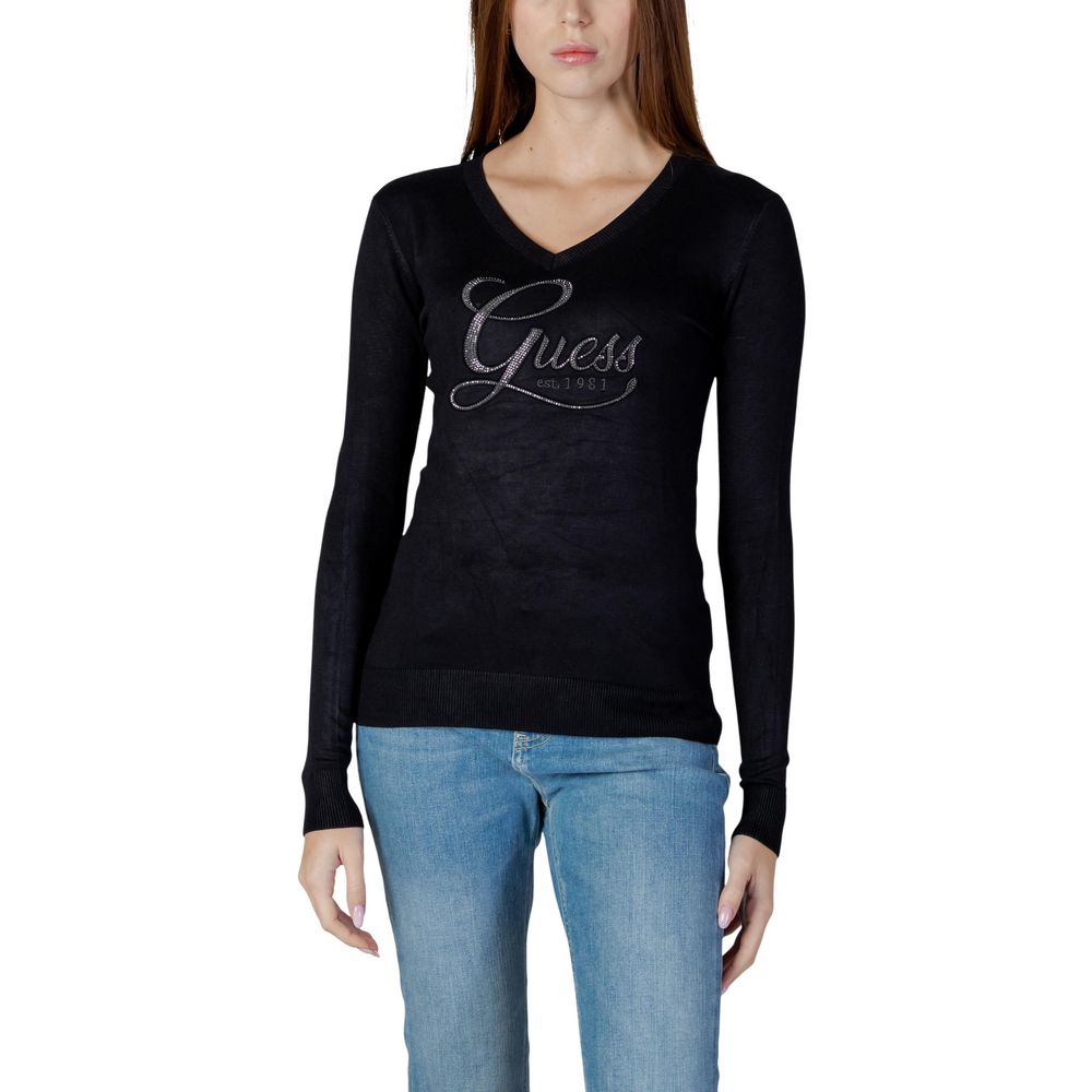 Black Viscose Sweatshirt