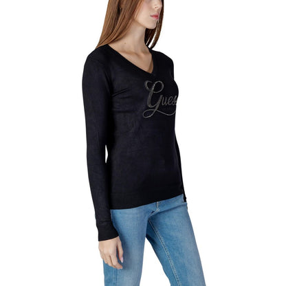 Black Viscose Sweatshirt