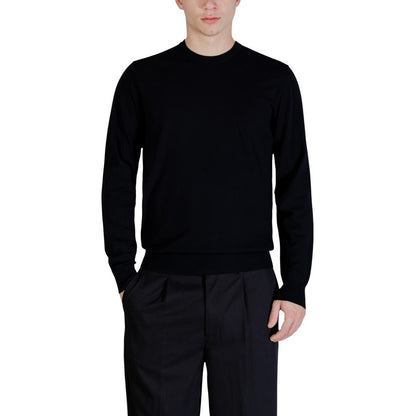 Black Viscose Sweatshirt