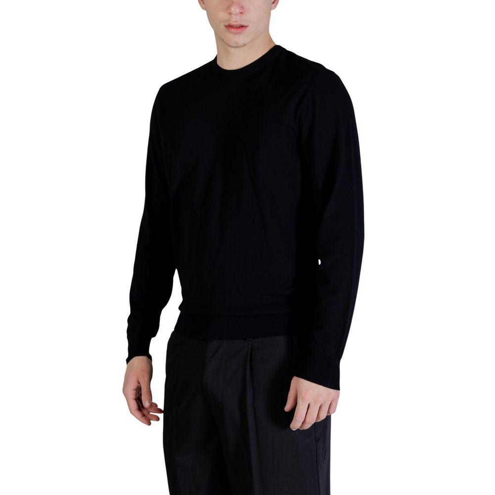 Black Viscose Sweatshirt