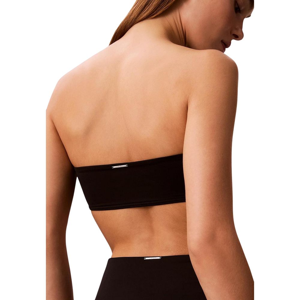 Black Elastane Bikini