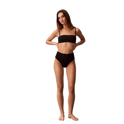 Black Elastane Bikini